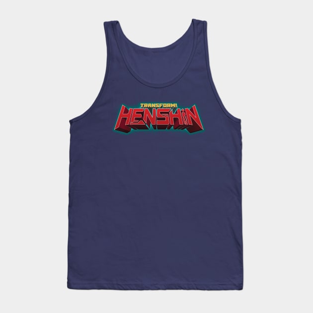 TRANSFORM! HENSHIN Tank Top by DCLawrenceUK